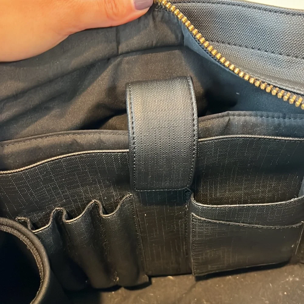 Dagne Dover Signature Tote in black - Picture 7 of 12